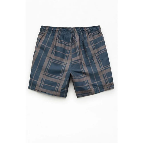 Pacsun Men'S Plaid Collegiate 6.5" Swim Trunks