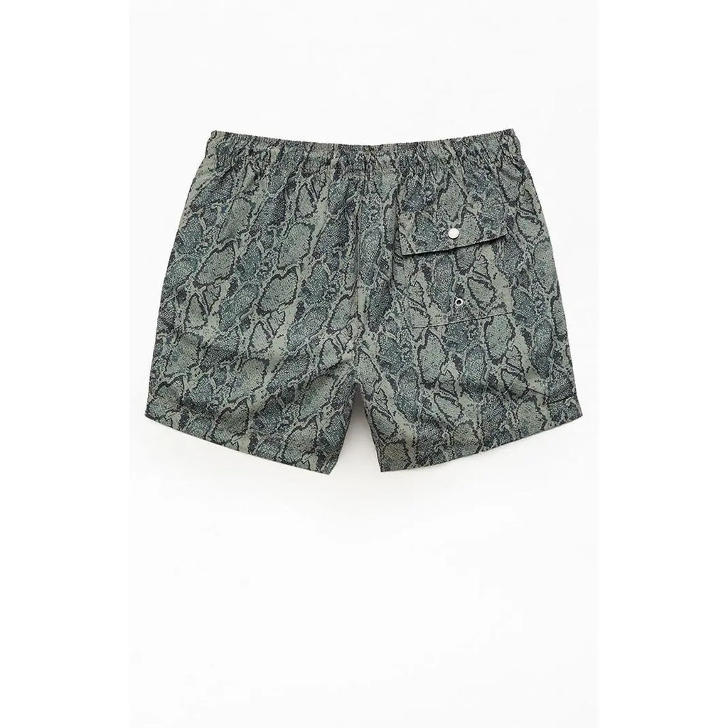 Pacsun Men'S Snake 4.5" Swim Trunks